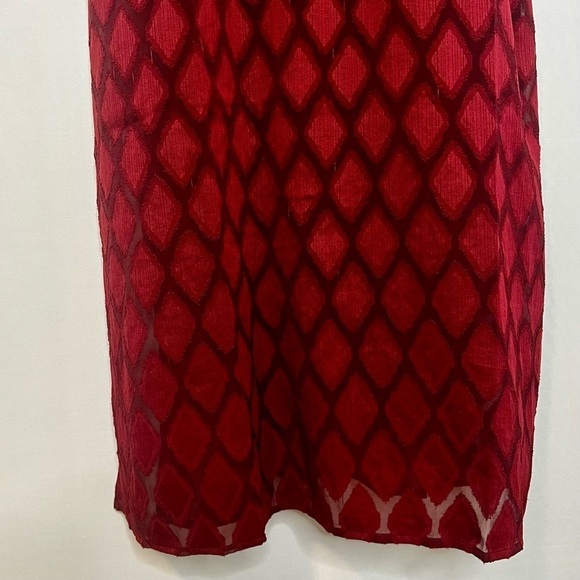 NWT! Band of Gypsies Band of the Free Merlot Lila Midi Slip Dress. Size Medium. - Picture 6 of 14